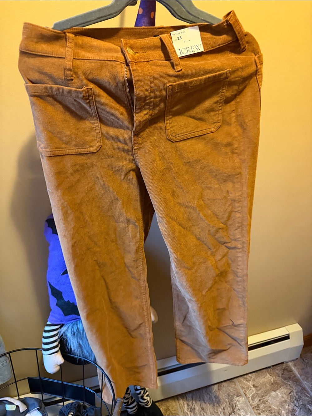 J. Crew Woman’s Camel Brown Corduroy Pants